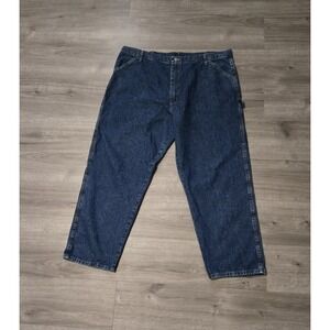 Vintage Brittania‎ Baggy Carpenter Jeans Mens Size 44x31 Dark Wash